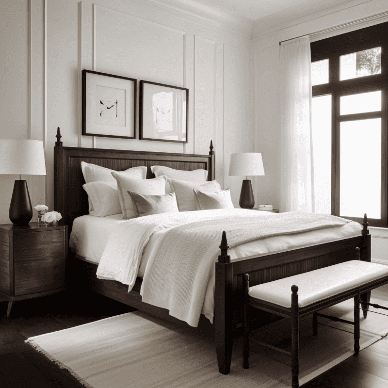13 Stunning Dark Wood Bedroom Ideas To Create A Cozy & Inviting Space