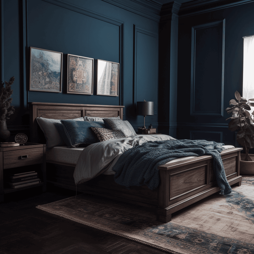 dark furniture bedroom ideas