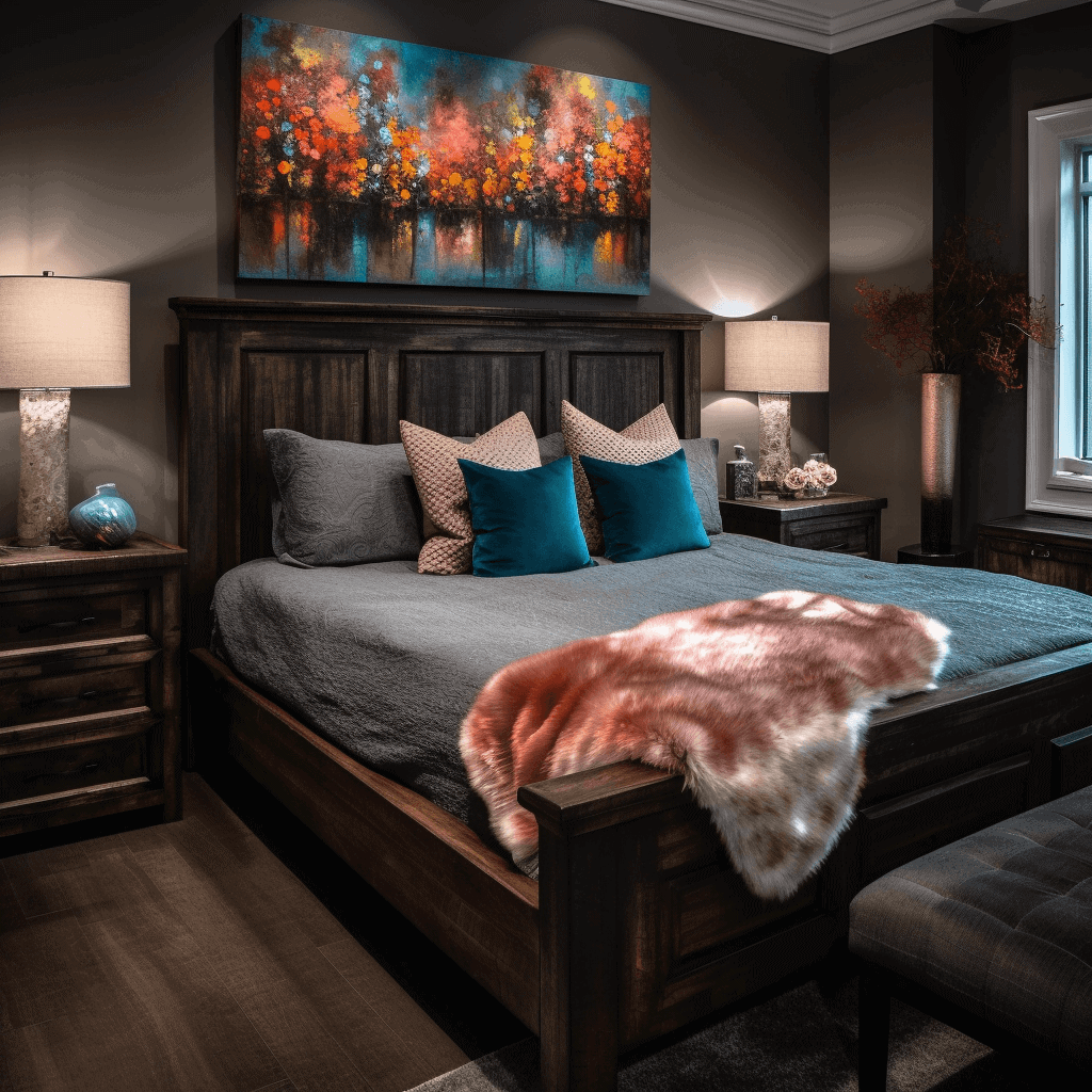 dark wood bedroom set ideas