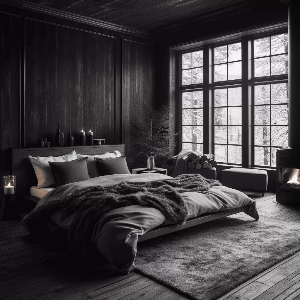 how to make dark wood furniture look modern