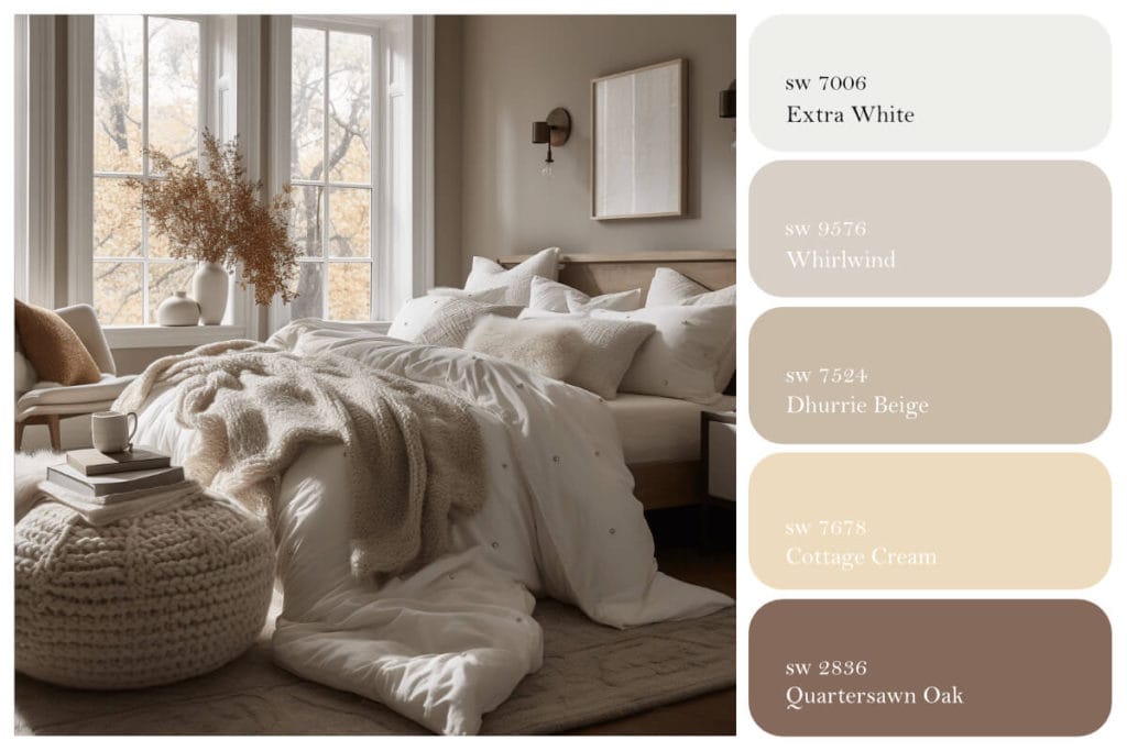 bedroom color combination for couple