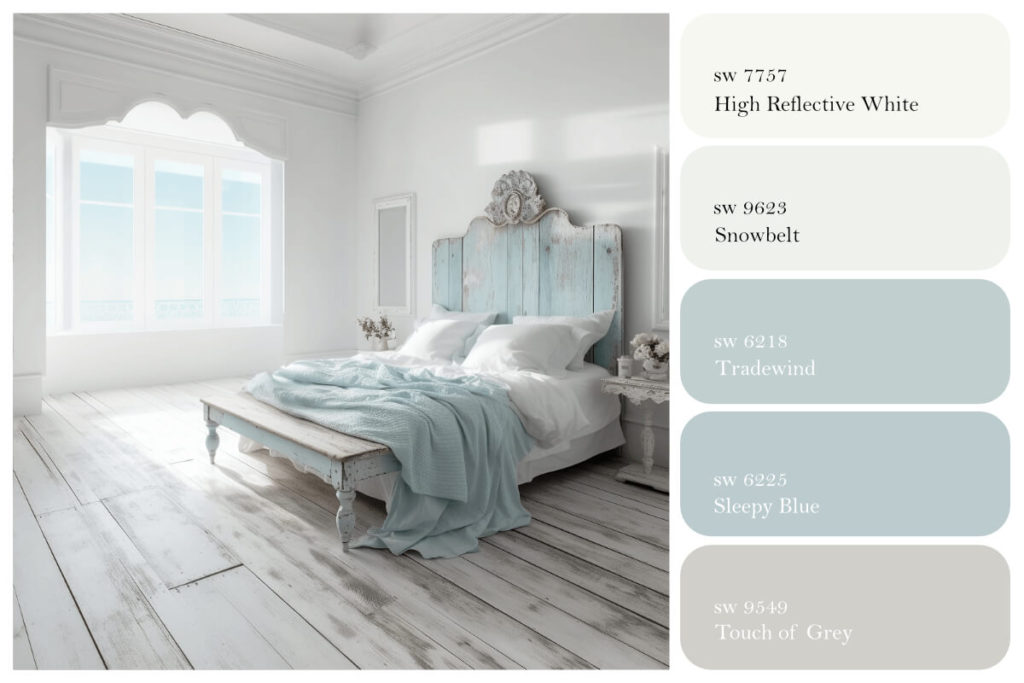 bedroom color schemes 2023