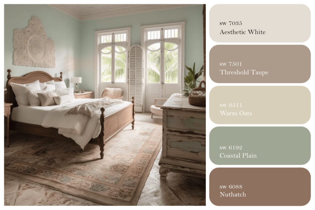 bedroom color schemes for young adults
