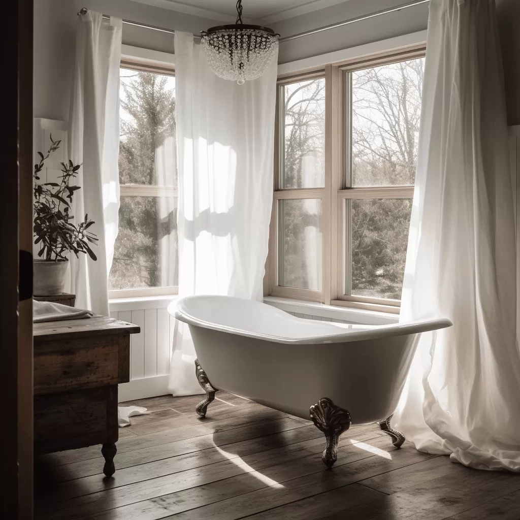 farmhouse country bathroom decor