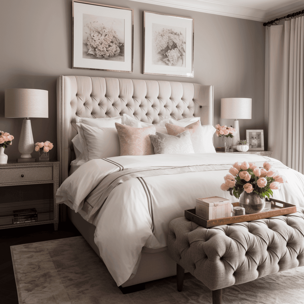 glam bedroom decor ideas