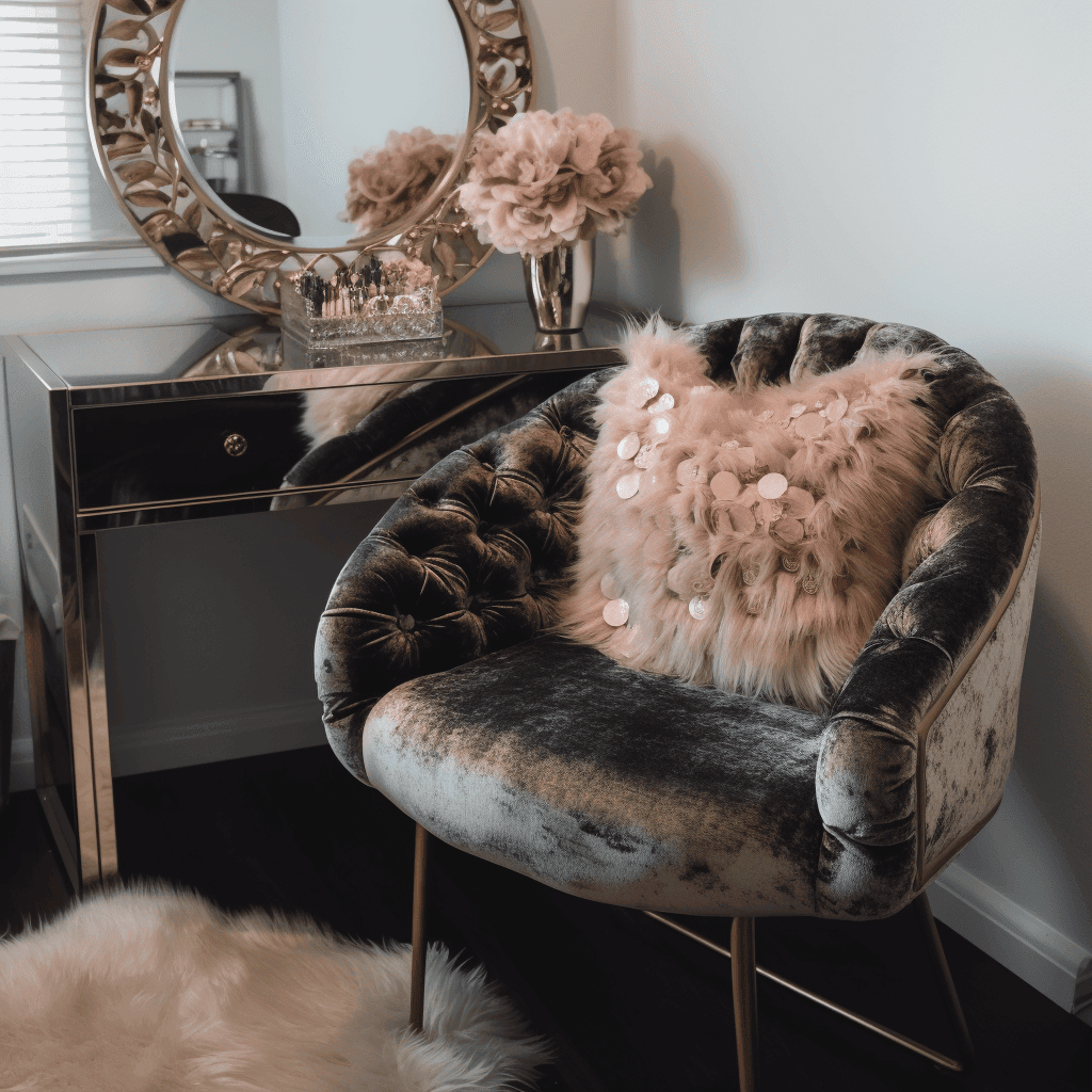 glam makeup room ideas amazon