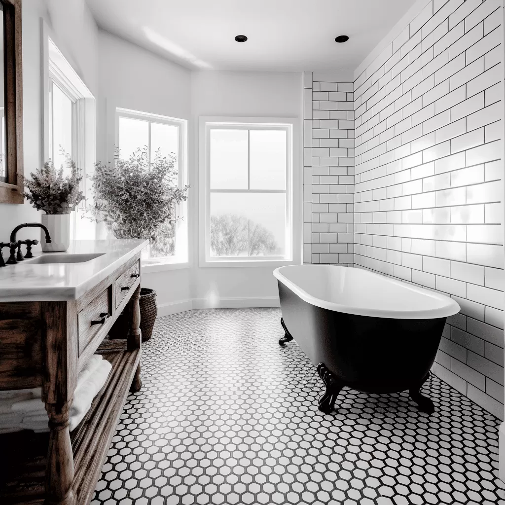 rustic farmhouse shower ideas