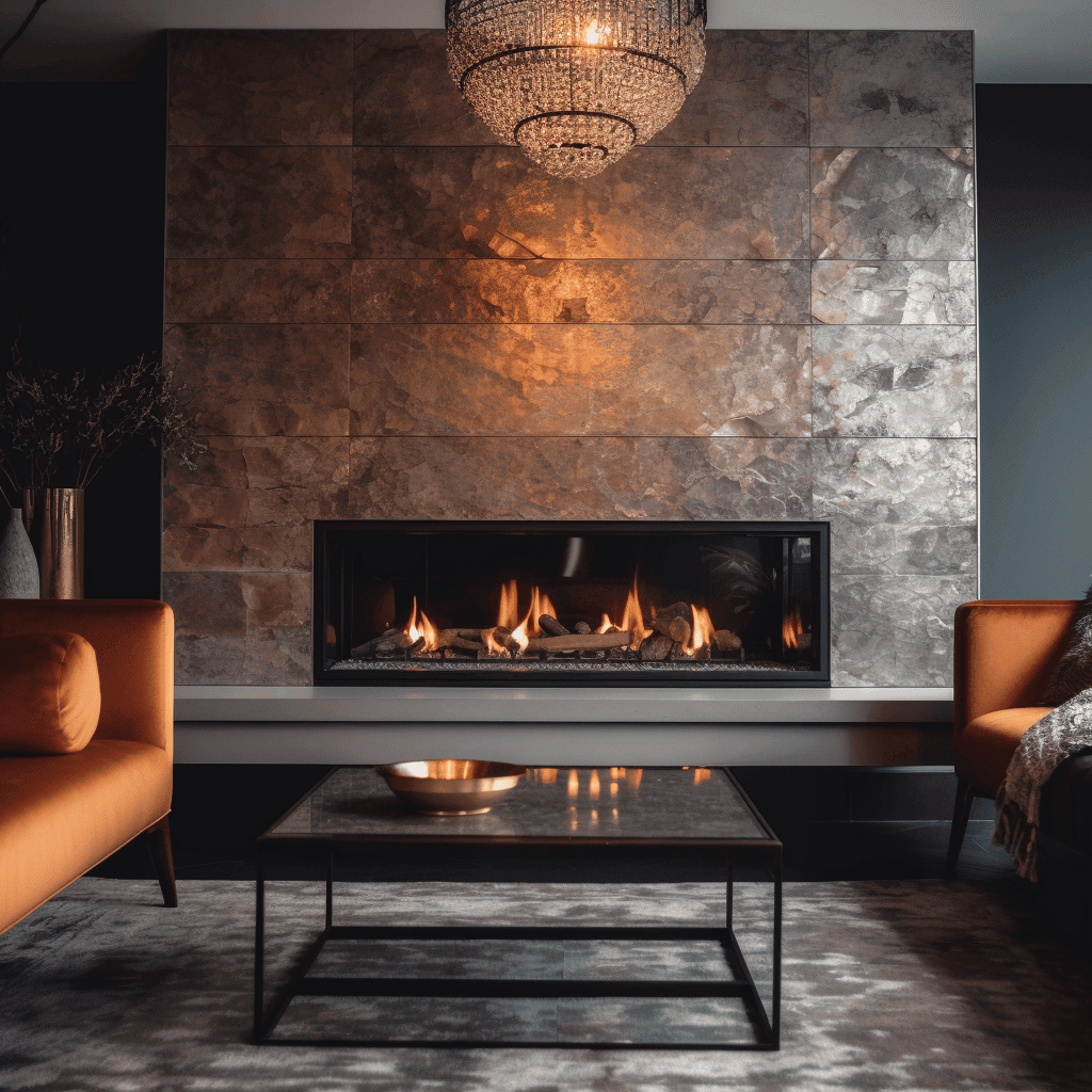 fireplace design trends 2023