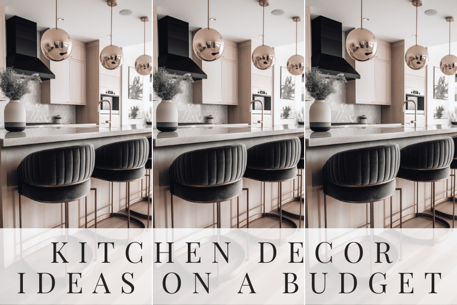 kitchen decor ideas on a budget