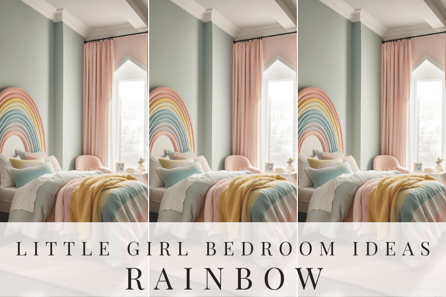 little girl bedroom ideas rainbow