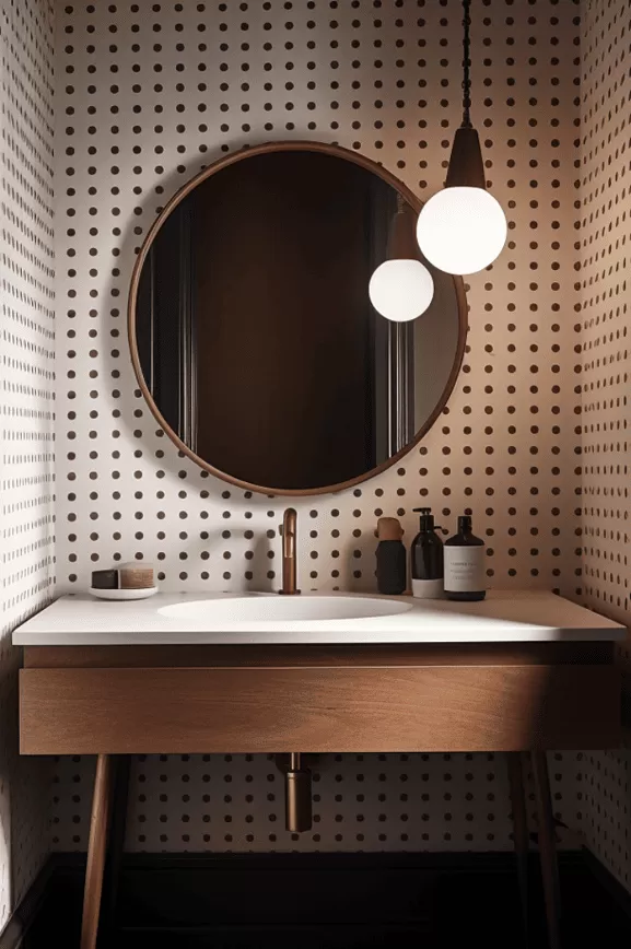 bathroom wallpaper ideas