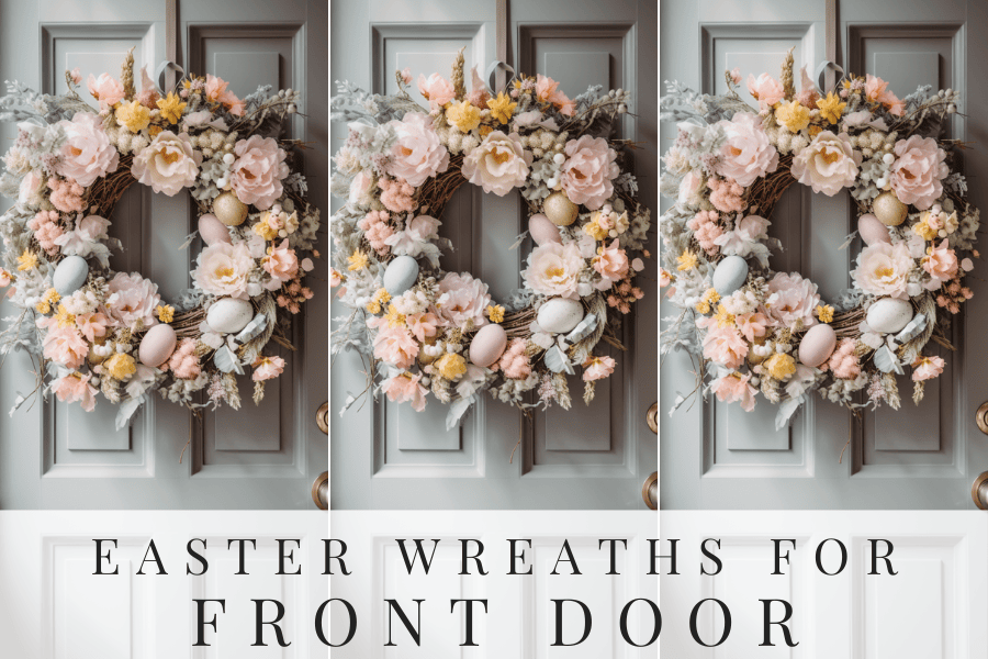 easter wreaths for front door