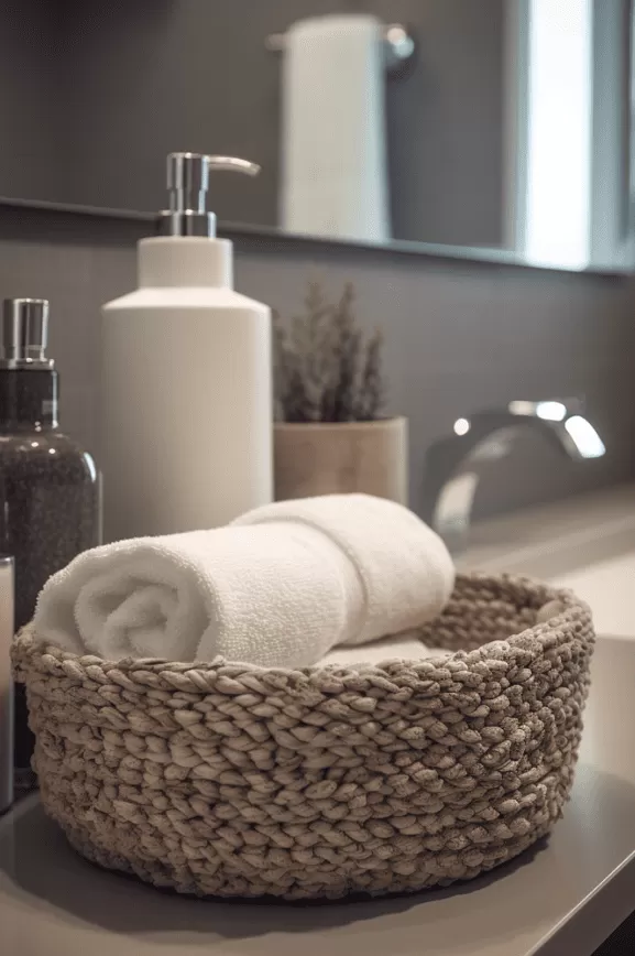 guest bathroom toiletries ideas