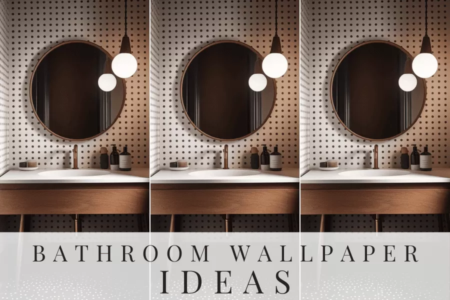 bathroom wallpaper ideas