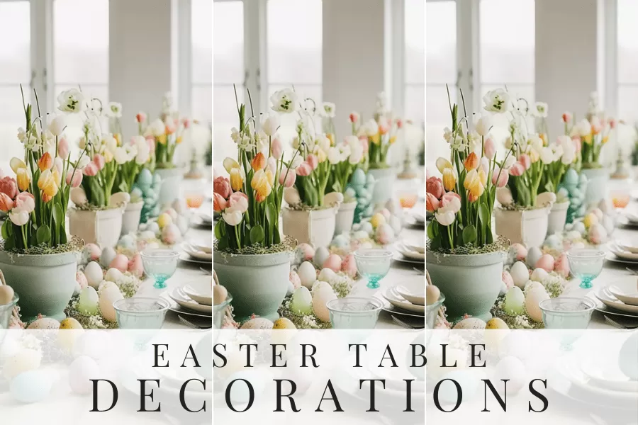 easter table decorations