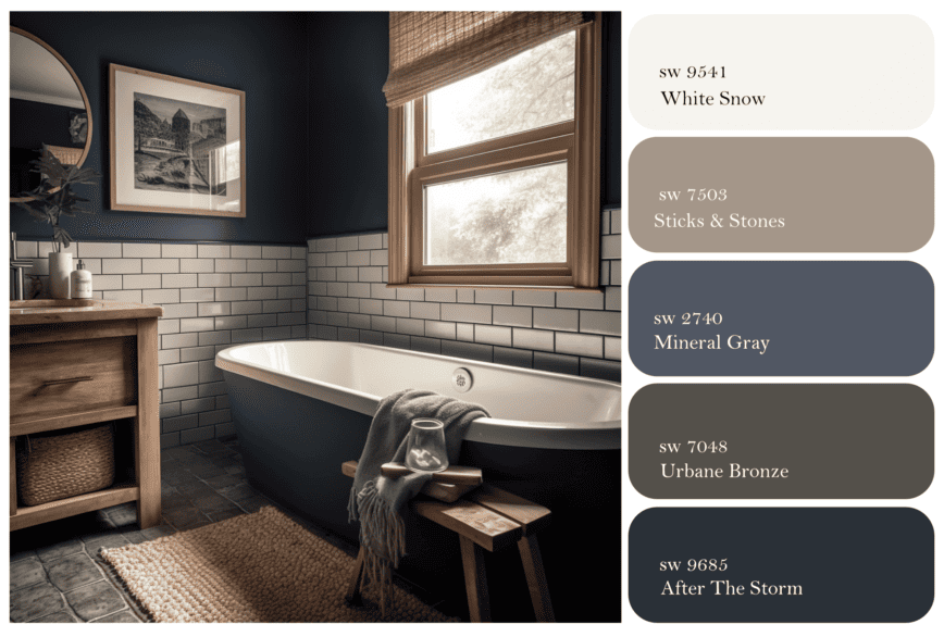 16 Bathroom Color Schemes That Will Instantly Relax You
