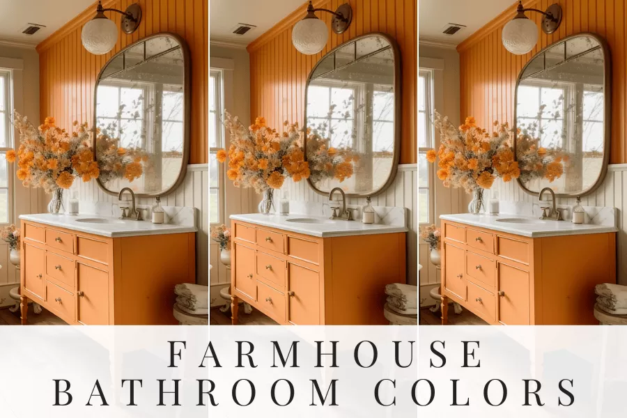 farmhouse bathroom colors farmhouse bathroom colors