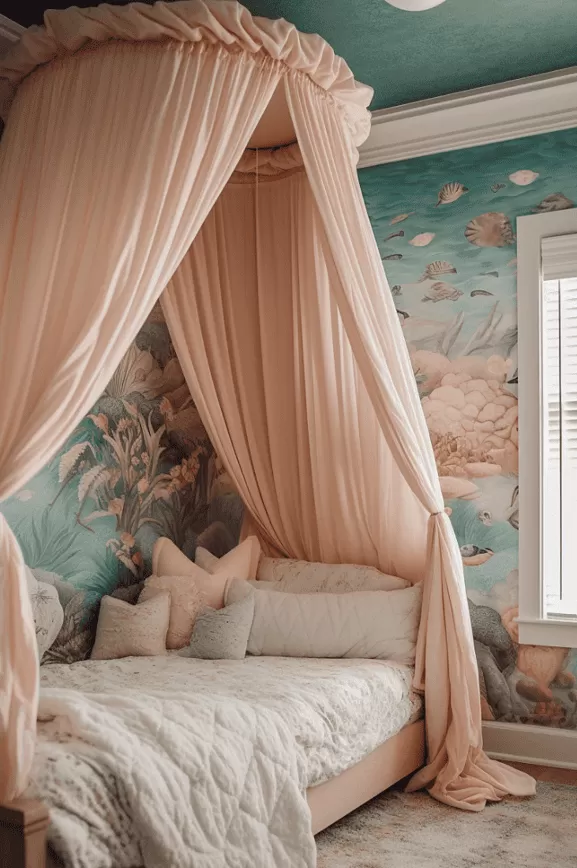 mermaid themed bedroom ideas