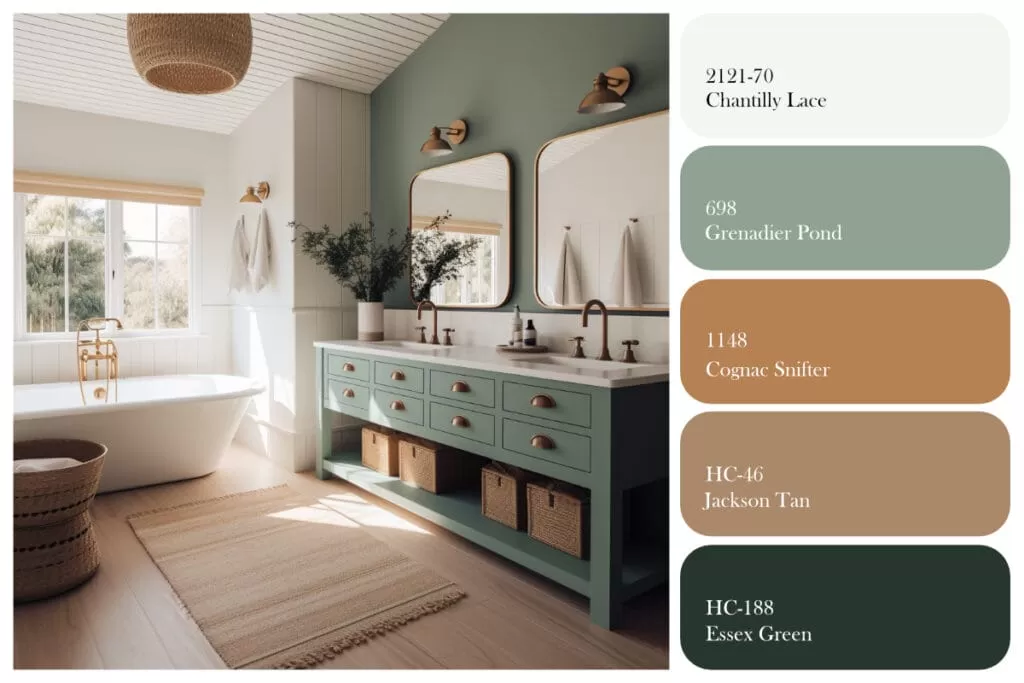 farmhouse bathroom colors modern farmhouse bathroom design