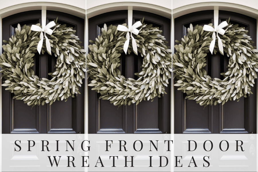 spring front door wreath ideas