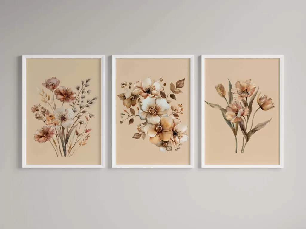 printable flower art purple flower printable art