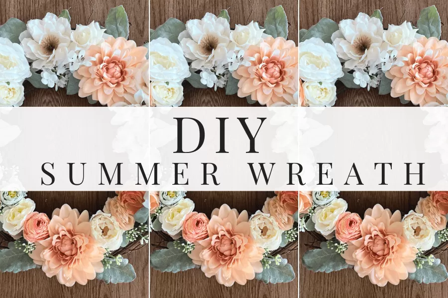 diy summer wreath