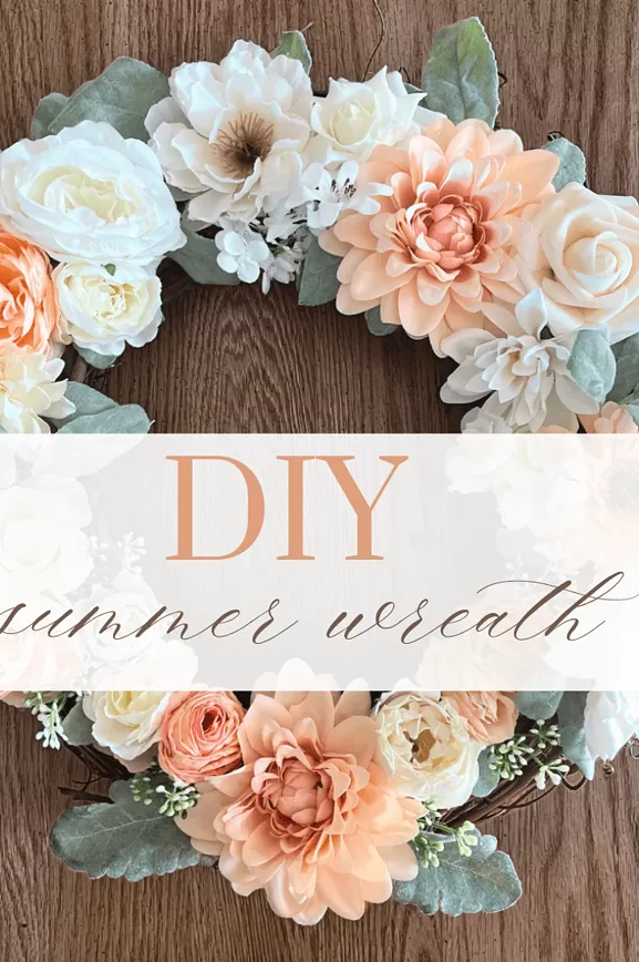 diy summer wreath