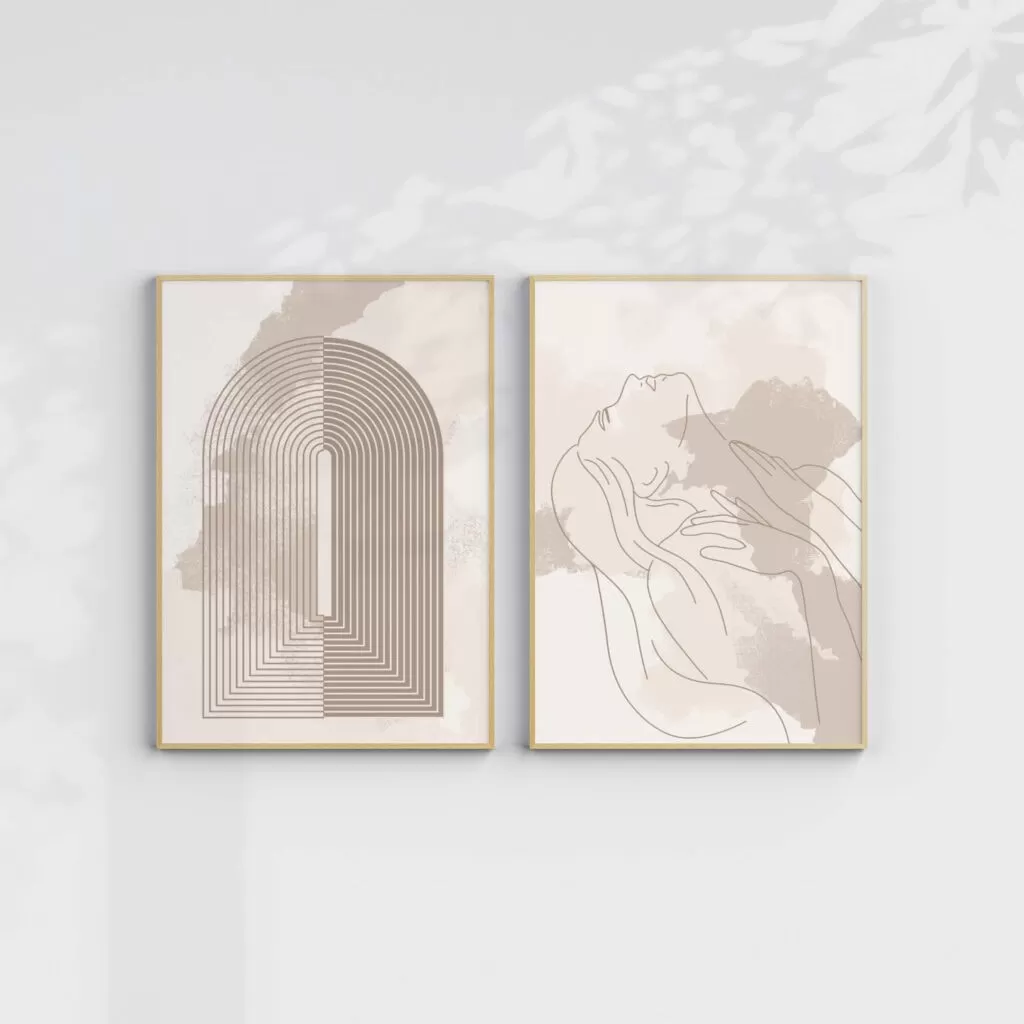 free printable boho wall art