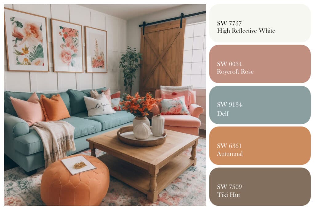living room color scheme ideas 2024