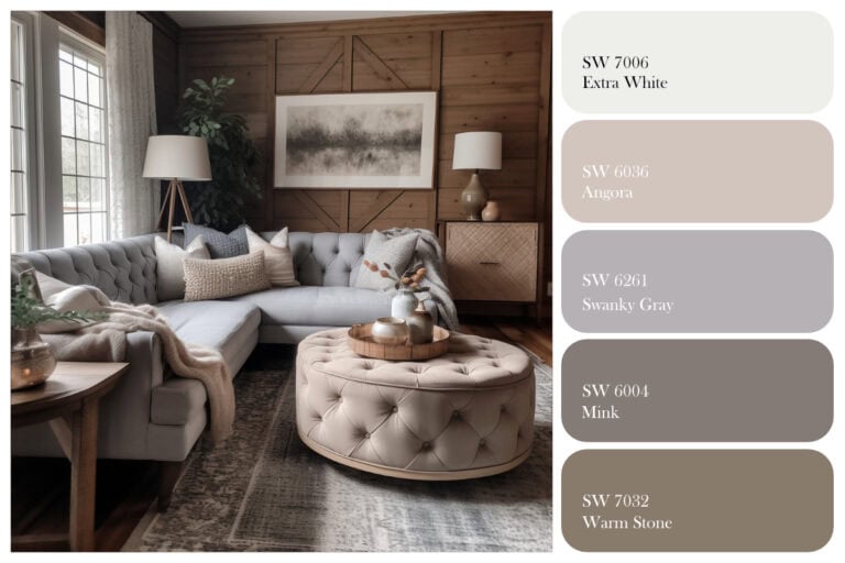 25 Breathtaking Living Room Color Schemes Using Sherwin Williams Paint ...