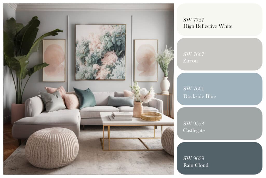 sitting room color scheme ideas