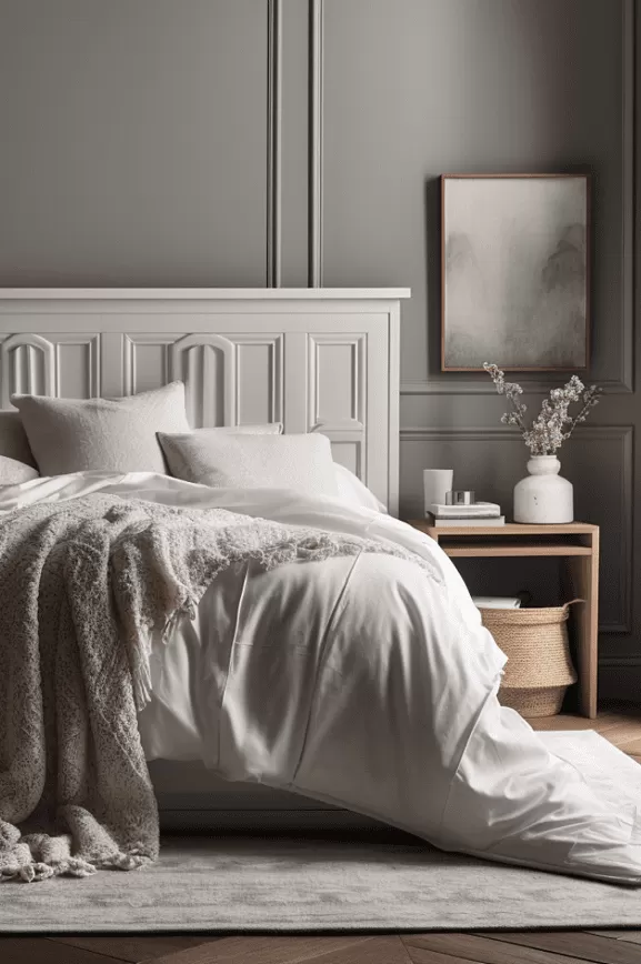 wooden wall accent