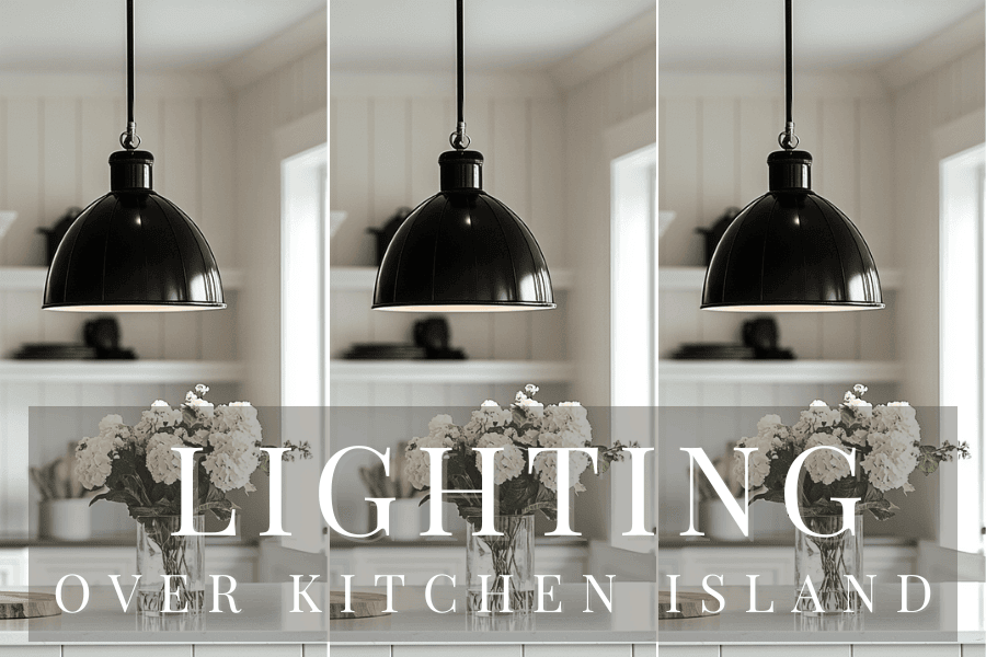 lighting over kitchen island