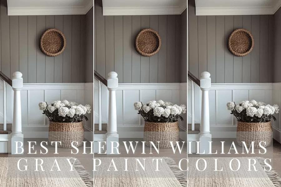 best sherwin williams gray paint colors