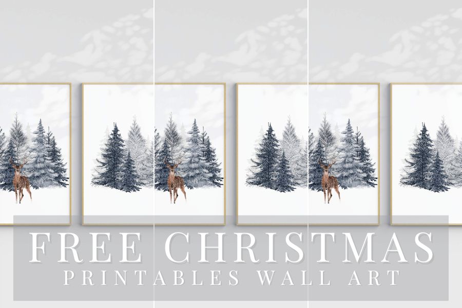 Free Christmas Printables Wall Art Gorgeous Prints To Style Your Home Free Christmas Printables Wall Art Gorgeous Prints To Style Your Home