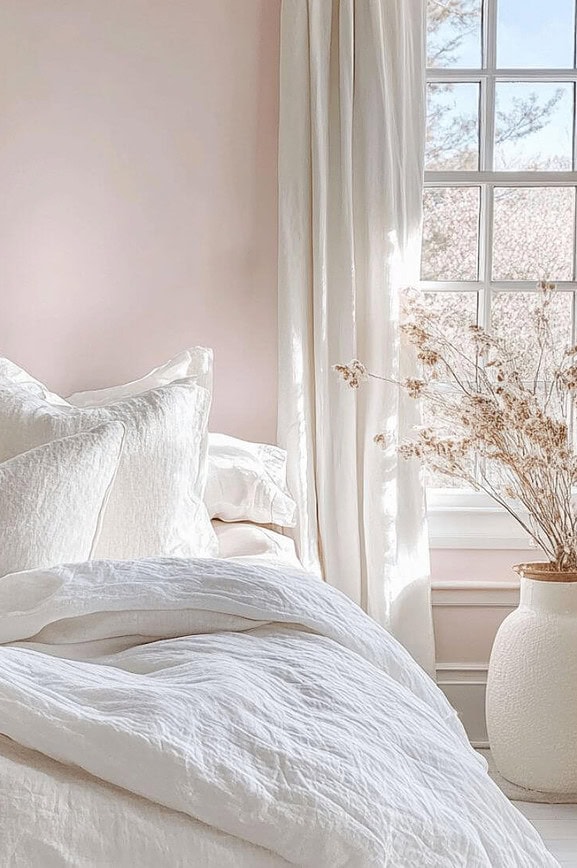 pink paint colors for bedroom