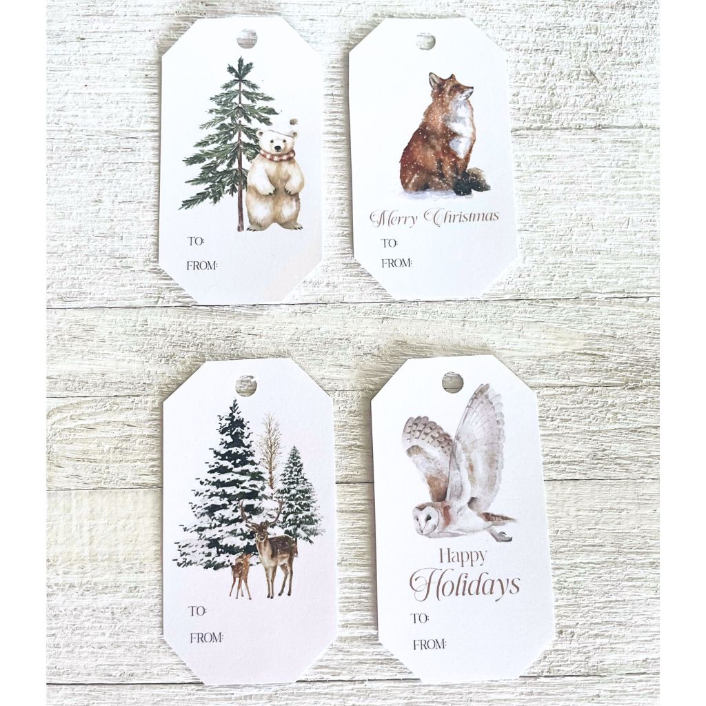 christmas tag design