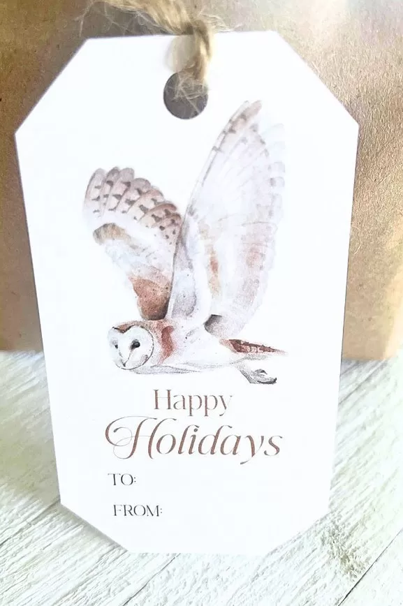 free printable tags for christmas