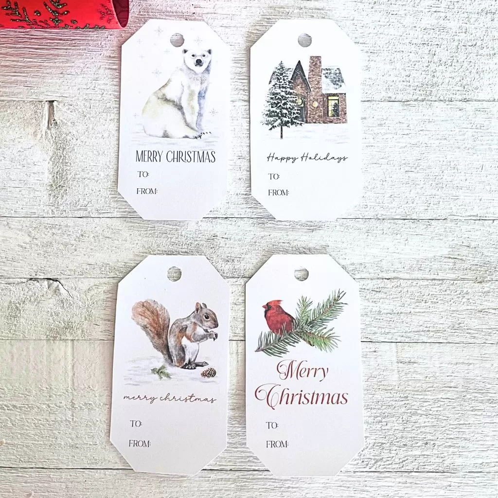 free printable tags for christmas printable gift tags pdf free