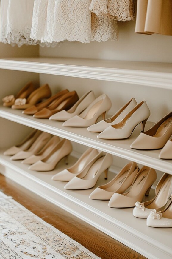 shoe organization for small spaces