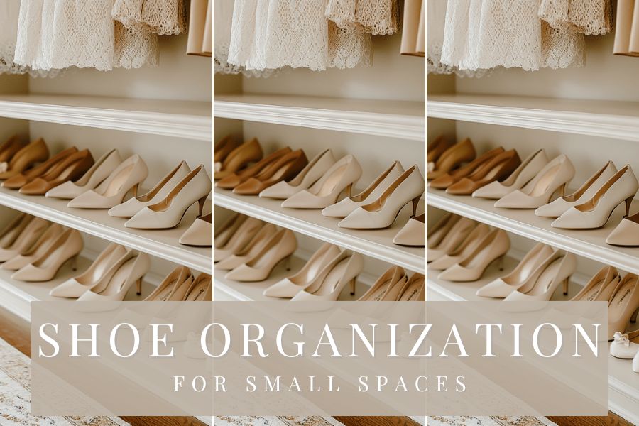 shoe organization for small spaces