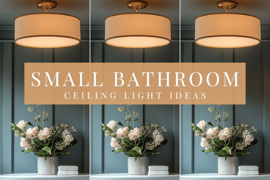 small bathroom ceiling light ideas