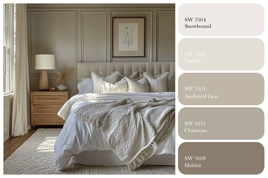 romantic bedroom color schemes