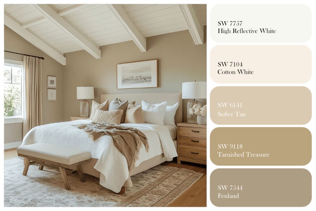 romantic bedroom paint colours