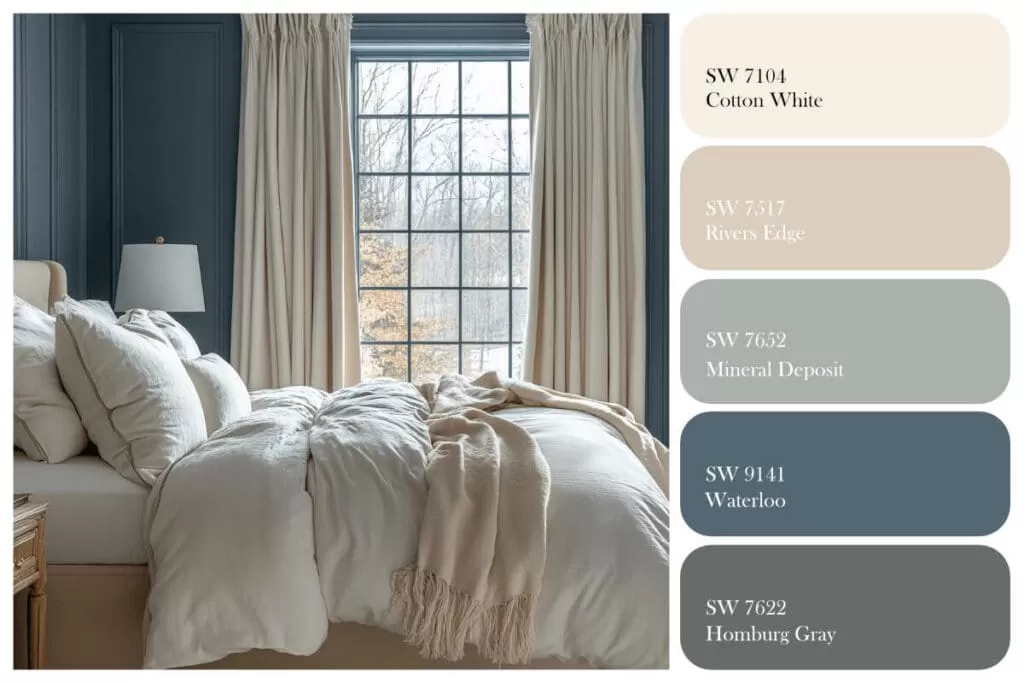 romantic bedroom wall colors
