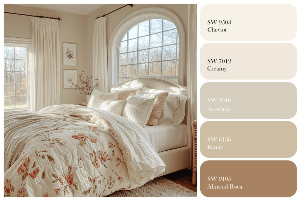 girl colors for a romantic bedroom