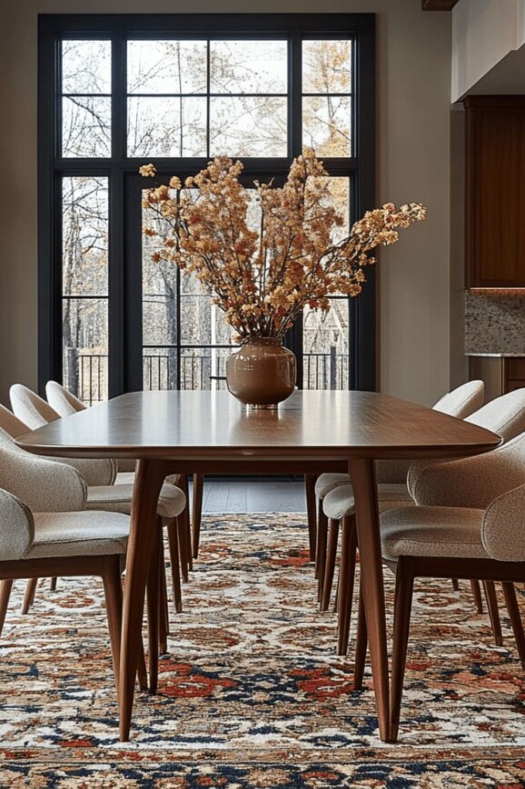 rug ideas for dining room