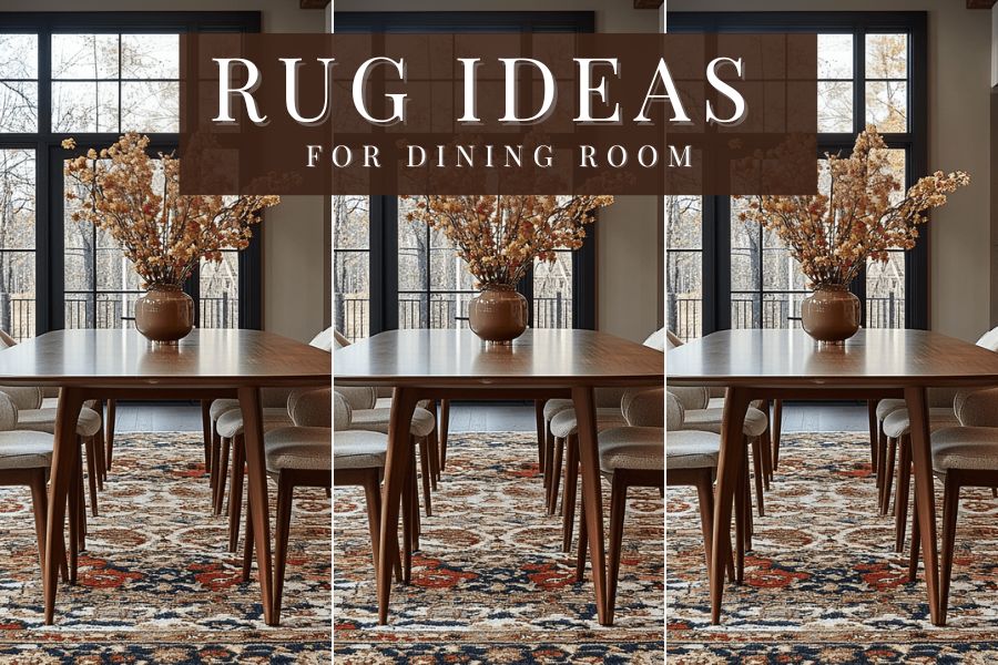 rug ideas for dining room