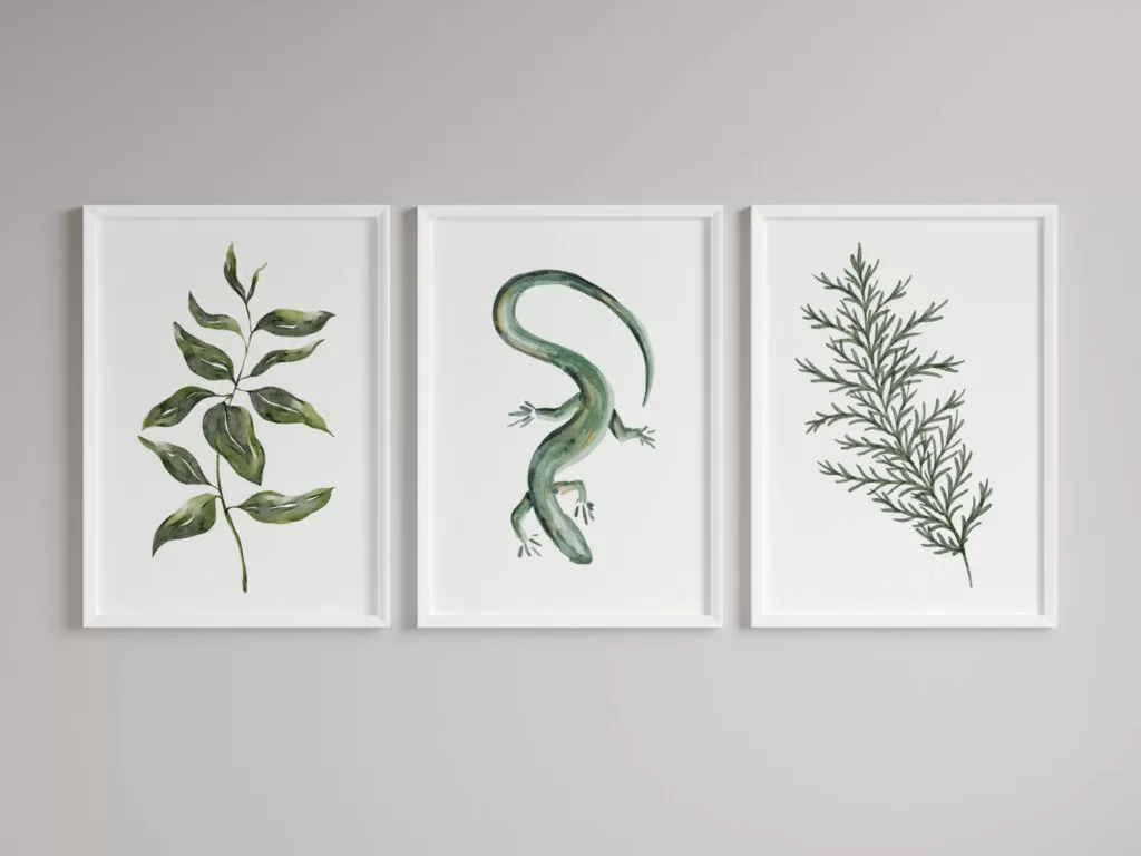 greenery wall art