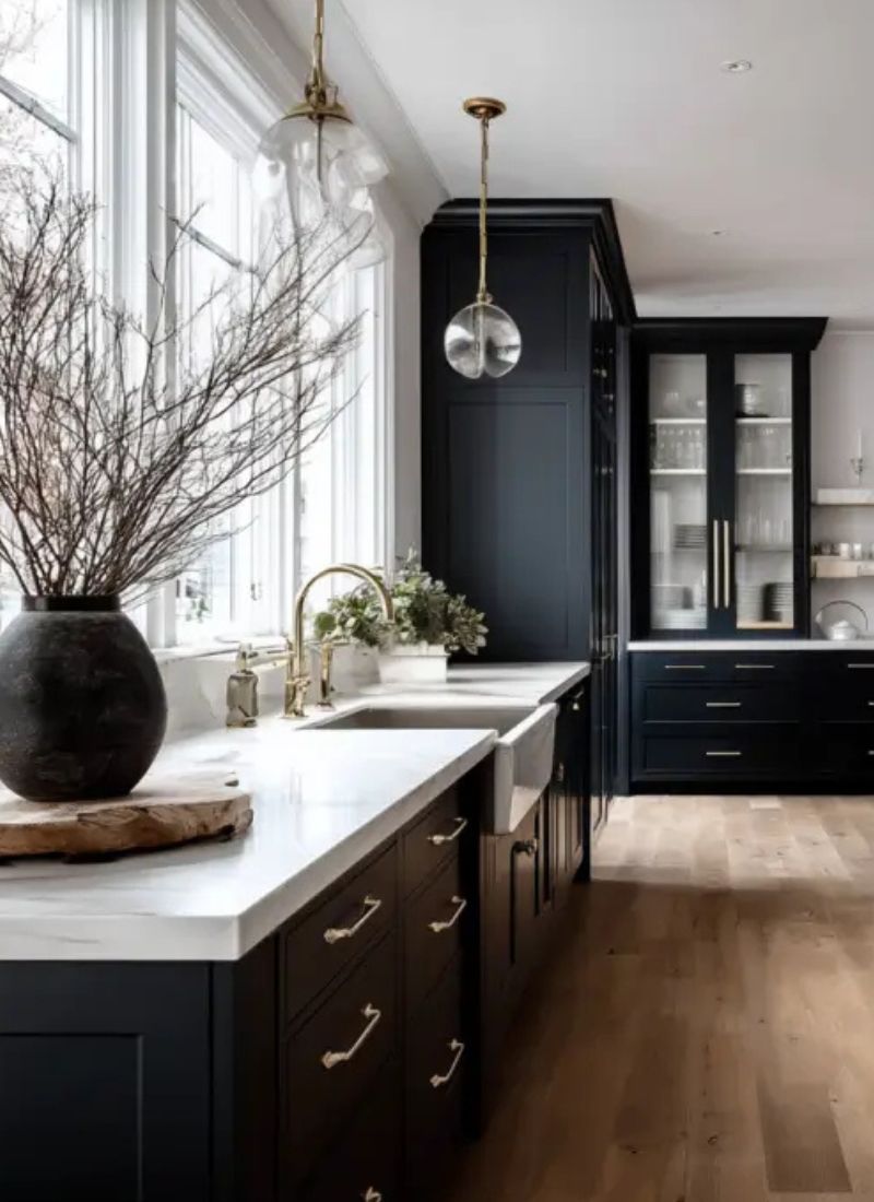 Find The Perfect Kitchen Wall And Cabinet Color Combinations For Your ...
